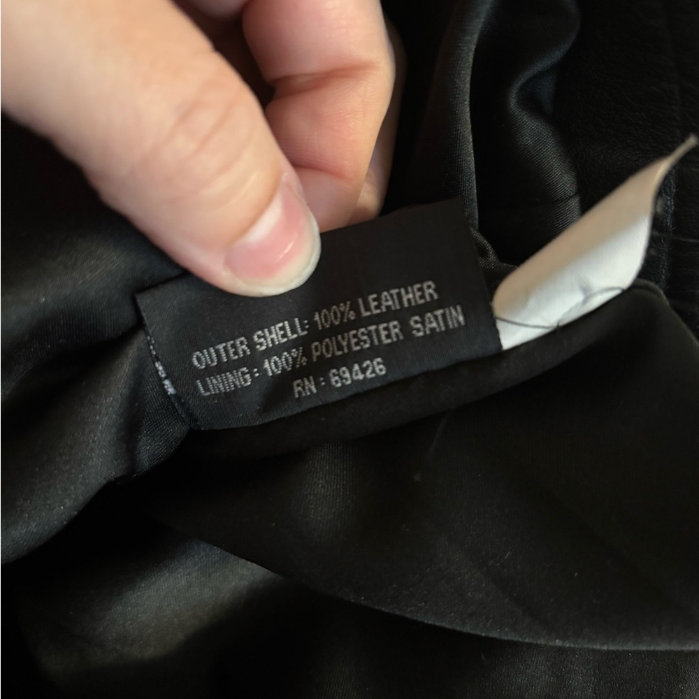 WILSON LEATHER Jacket in Black - Picture 5 of 5